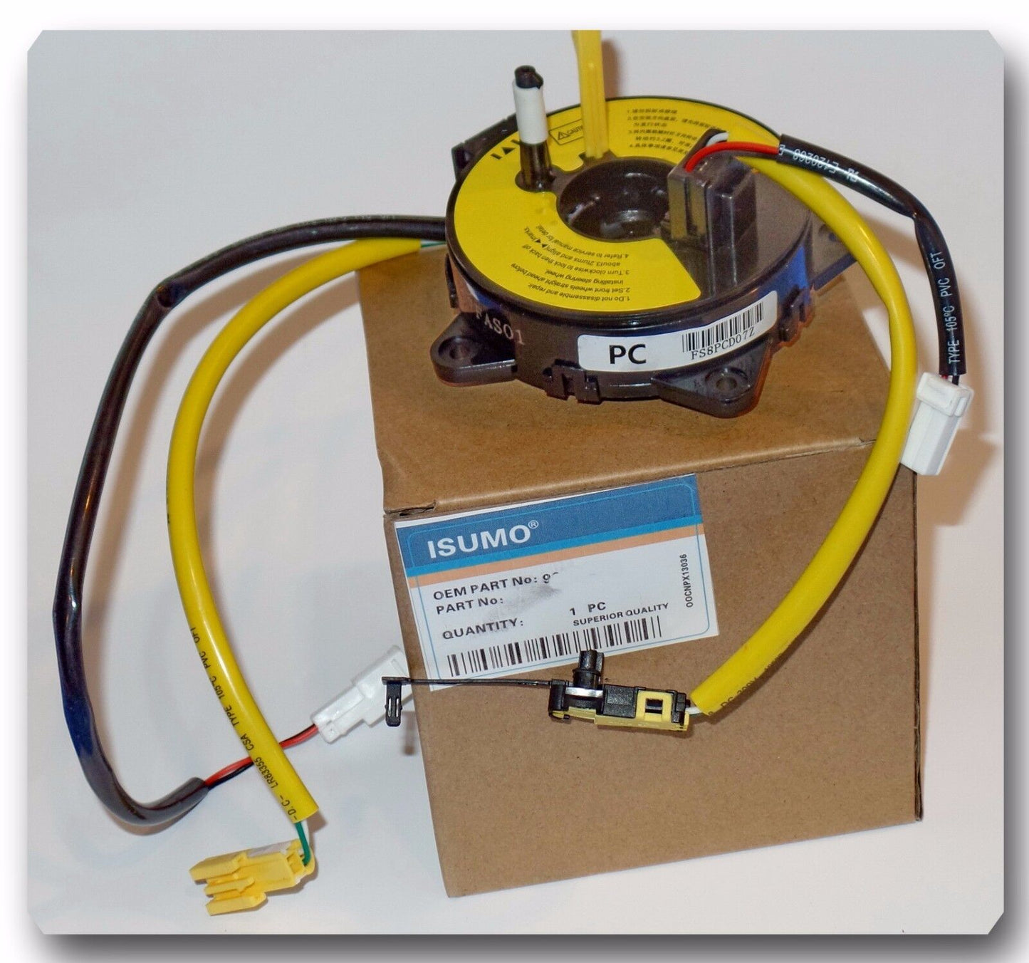 Clockspring Fits:2005 Chevrolet Aveo L4 1.6L (TD48-69(AK5,AJ7)(EXC UK3)