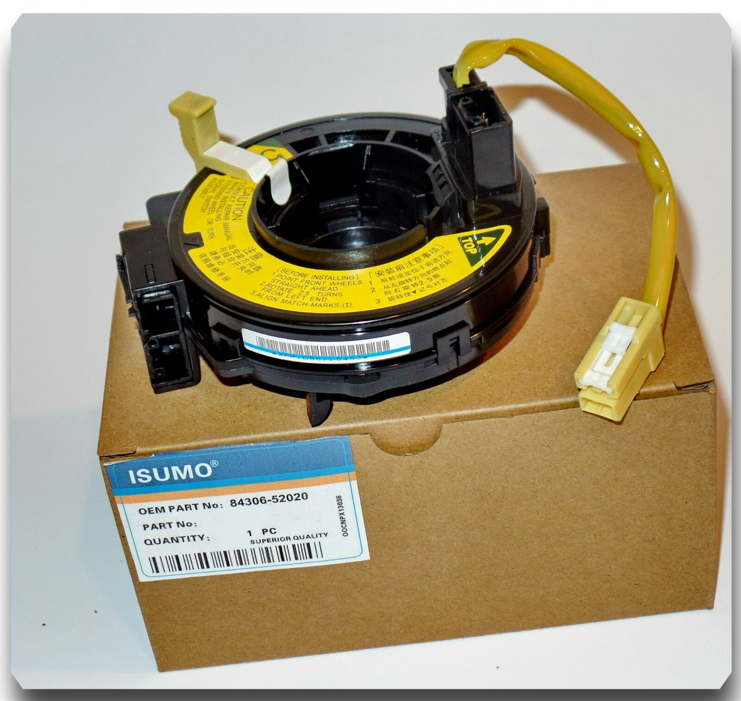 OE Spec 84306-52020 Clockspring Spiral Cable Fits Toyota Echo 2000-2003