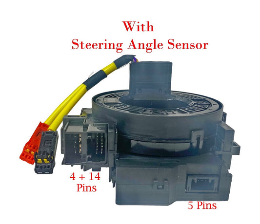 Clockspring With Angle Sensor Fits Lexus NX200t NX300 NX300h W/O Heated Steering