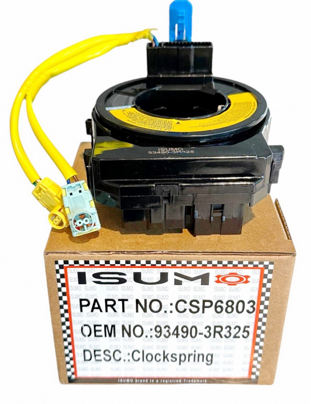 Clockspring & Angle Sensor Fits Kia Cadenza Optima 2014-2016 With Heated Steer