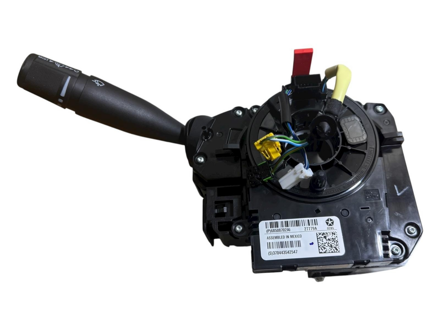 Steering Control Module W Clockspring With Heated Steer , W/O Power Adj Pedal