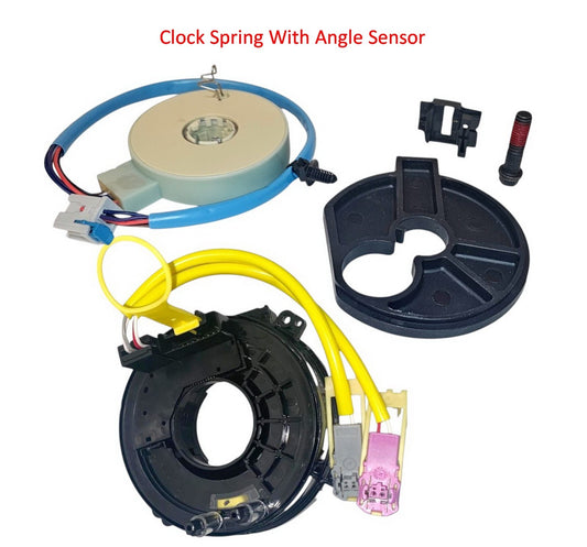 Clockspring & Steer Angle Sensor Fit Chevy Malibu  Pontiac G6 05-10 Saturn Aura